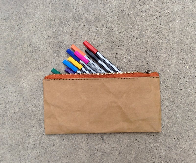 Purse M : Kraft brown paper bag - Wallets - Paper Brown
