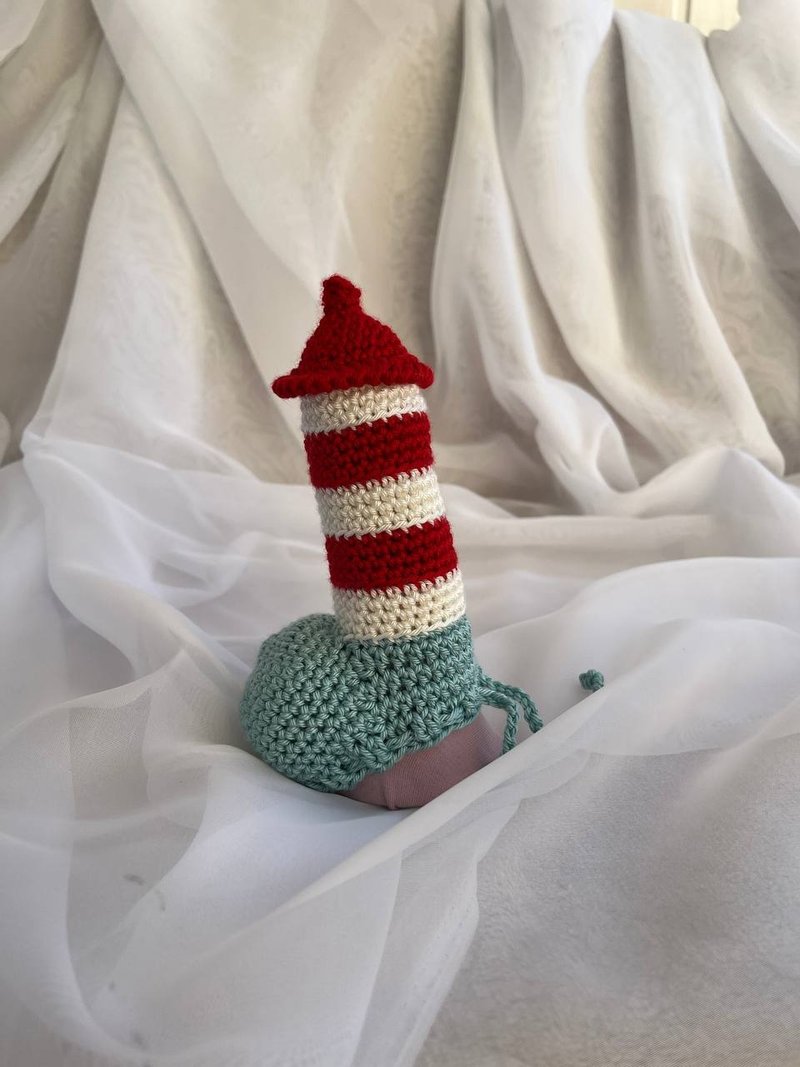 Peter heater. Willy warmer lighthouse. Sea, ocean house house cock sock - เสื้อเชิ้ตผู้ชาย - ผ้าฝ้าย/ผ้าลินิน สีน้ำเงิน