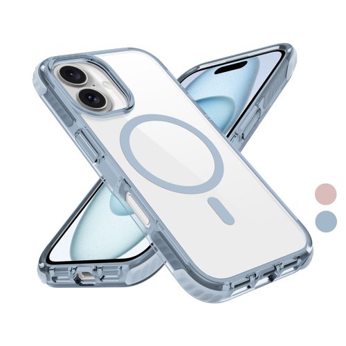 VOYAGE-CASE SHOP VOYAGE iPhone 16/16 Plus 超軍規防摔保護殼Pure Wave+ 透藍