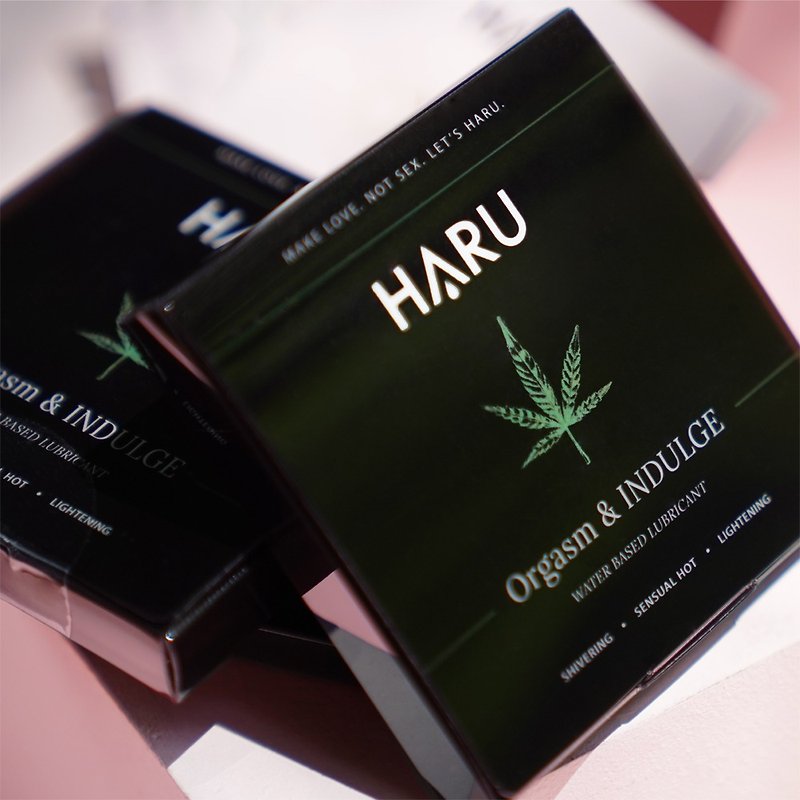 HARU明星大麻潤滑液隨身片6入組 - 情趣用品 - 濃縮/萃取物 