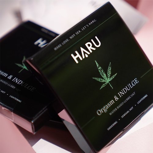 HARU含春 HARU明星大麻潤滑液隨身片6入組