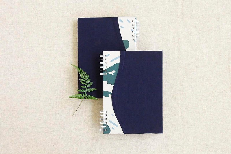 [Satay Booklet] - Beach Blue - สมุดบันทึก/สมุดปฏิทิน - วัสดุอื่นๆ สีน้ำเงิน