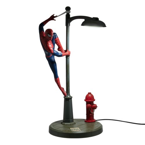 スパイダーマン フィギュア スタンドライト 海外製 点灯OK