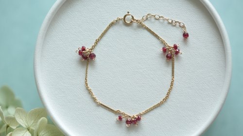 天然石♡大粒♡鮮やか極上ルビーのブレスレット14kgf 500x0.jpg