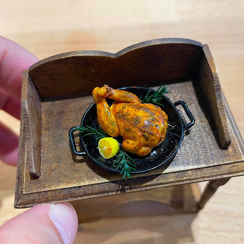 Pocket Miniature 1:12 French Dinner Plate Set - ของวางตกแต่ง - วัสดุอื่นๆ 