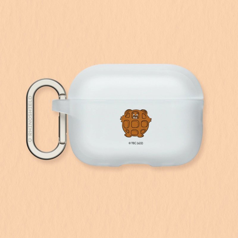Airpods系列 防摔保護殼∣湯姆貓與傑利鼠/傑利鼠鬆餅 - AirPods/耳機保護套 - 塑膠 多色