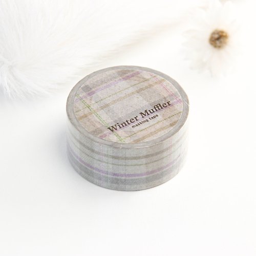 BOKI Winter Muffler Masking Tape | Soybean Cream