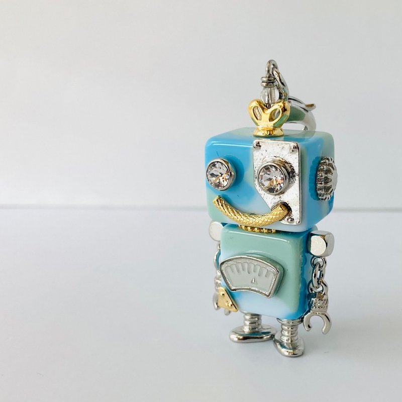【Robot　Accessories】ロボットチャーム  154 - 吊飾/掛飾 - 塑膠 藍色