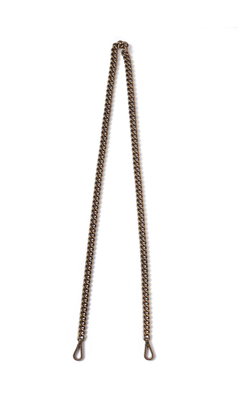 CHARLOTTE 粗版金屬鍊條 - 其他 - 真皮 金色
