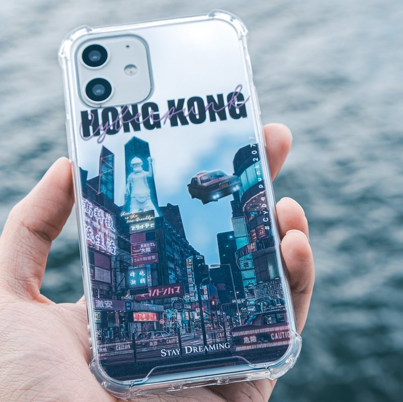香港品牌  HONG KONG 2077 鏡面 iPhone Case - 手機殼/手機套 - 塑膠 