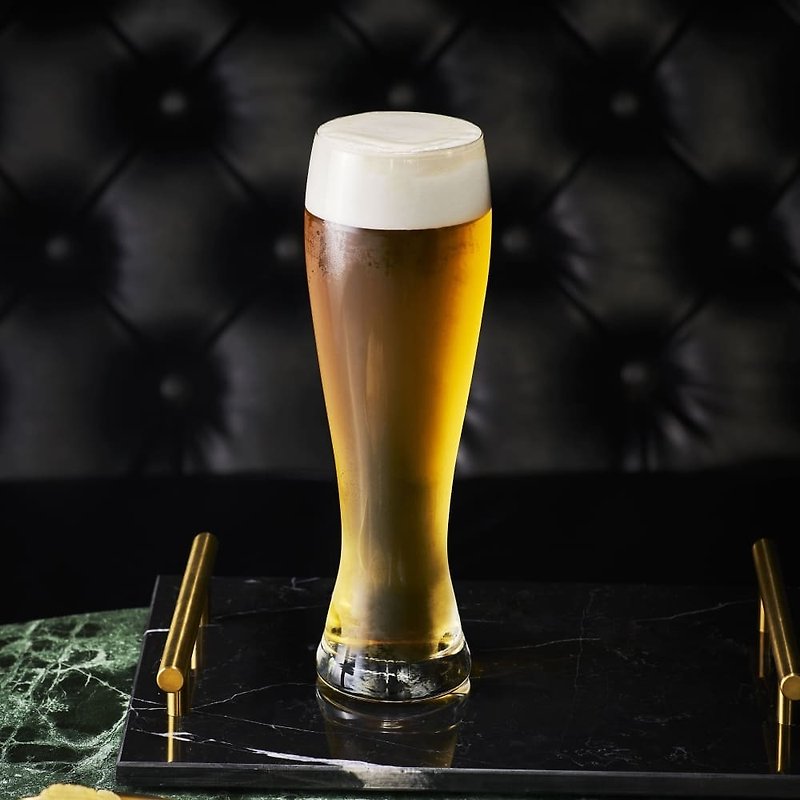 ルカリスクラシックシリーズピアソンビールマグカップ670ml - ワイングラス・酒器 - ガラス ホワイト