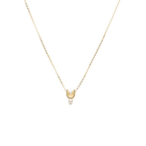 ARTISMI 彩虹珍珠項鍊 925銀厚鍍18K金 Rina Pearl Necklace