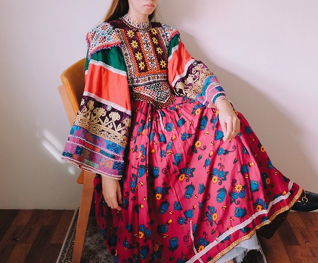 Afghan Kuchi Dress アフガニスタン ドレス-