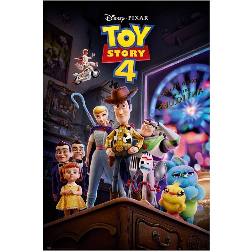 【Disney】Toy Story TOY STORY 4 Buzz Lightyear- Import Poster - Posters - Other Materials Multicolor