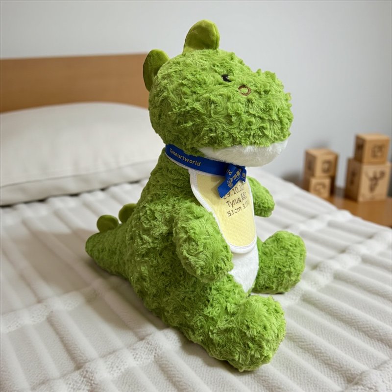 客製出生體重龍寶寶/ 手縫製作出生重量/滿月/彌月/新生兒禮物 - 彌月禮盒 - 聚酯纖維 