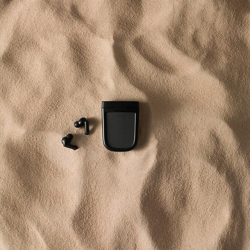 【Urbanista】PHOENIX Solar Noise Canceling True Wireless Bluetooth Headphones-Midnight Black - หูฟัง - โลหะ สีดำ