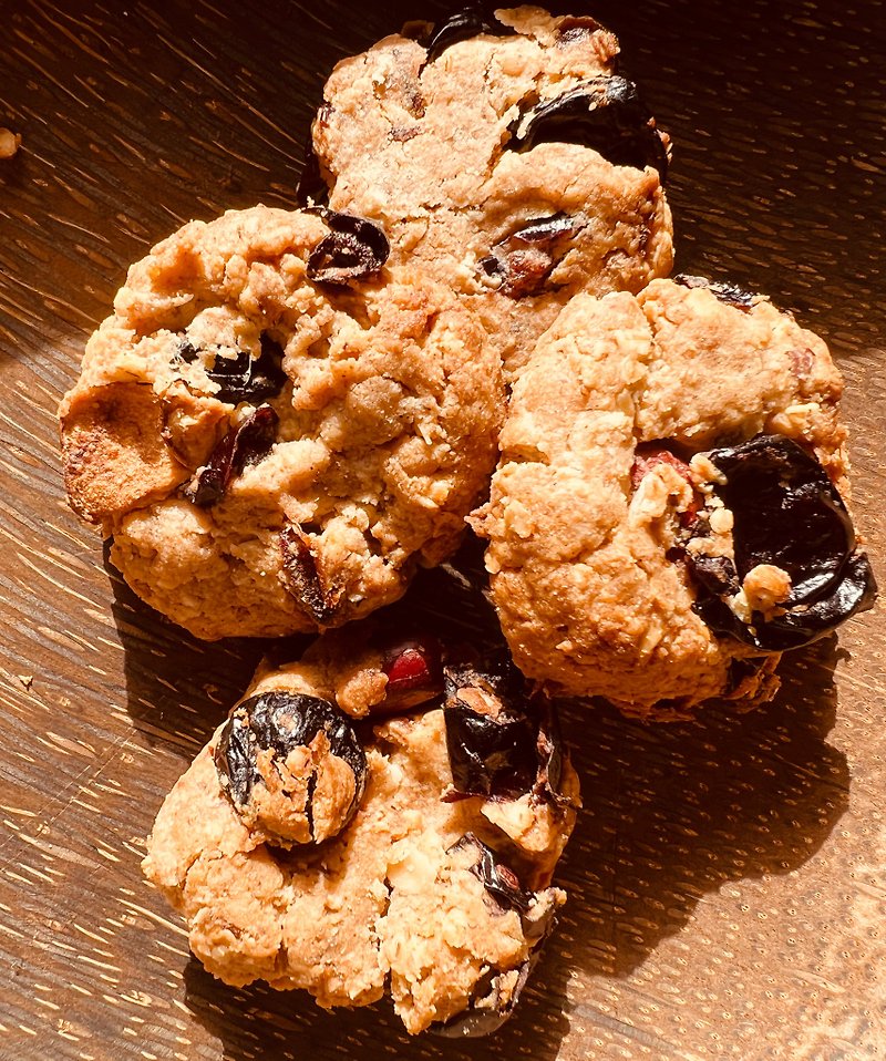 Sugar free - set of 3 packs of fruit-filled cookies from the orchard - Handmade Cookies - Fresh Ingredients 