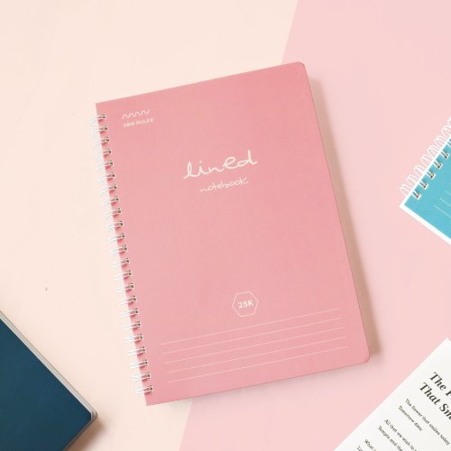 Ching Ching X Keep A Notebook 寫筆記 Ching Ching X 簡單生活系列 CM-2587 25K雙線圈東康筆記