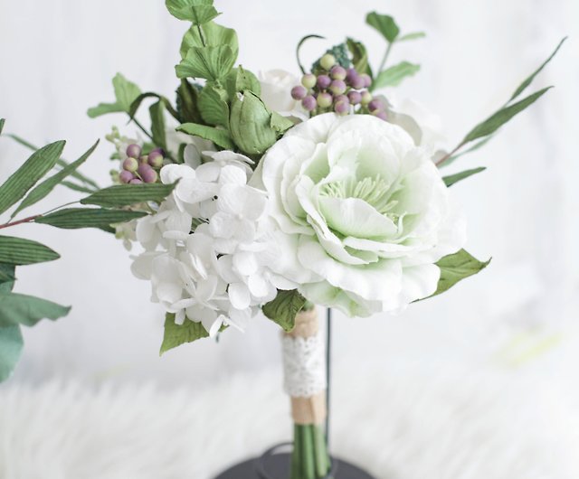 ENCHANTED FOREST  Handmade Mini Flower Bouquet - Shop posieflowers Wood,  Bamboo & Paper - Pinkoi