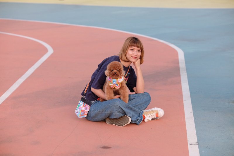 Japan Disney 40th Anniversary Limited Butterfly Cut (Round Feet) - Collars & Leashes - Cotton & Hemp 