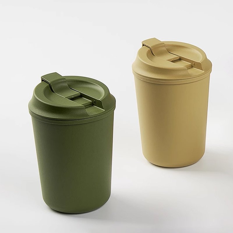 minos tumbler - แก้วมัค/แก้วกาแฟ - พลาสติก สีกากี