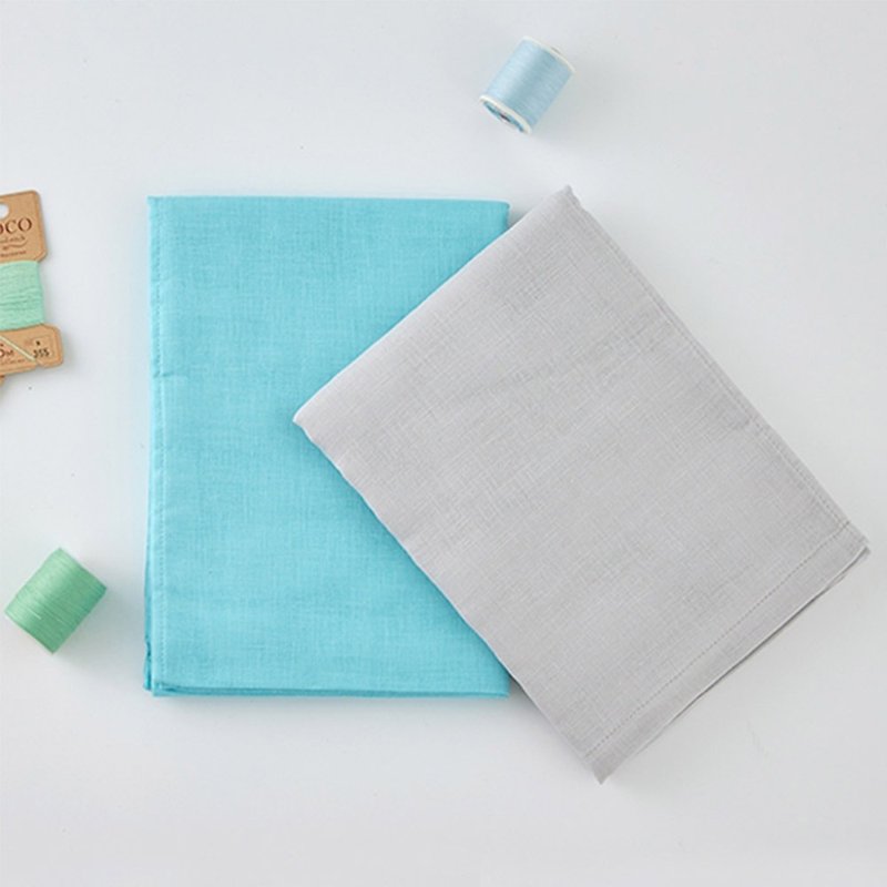 MARURU Japan-made baby muslin bath towel   - Sky Blue L - ผ้าขนหนู - ผ้าฝ้าย/ผ้าลินิน สีน้ำเงิน