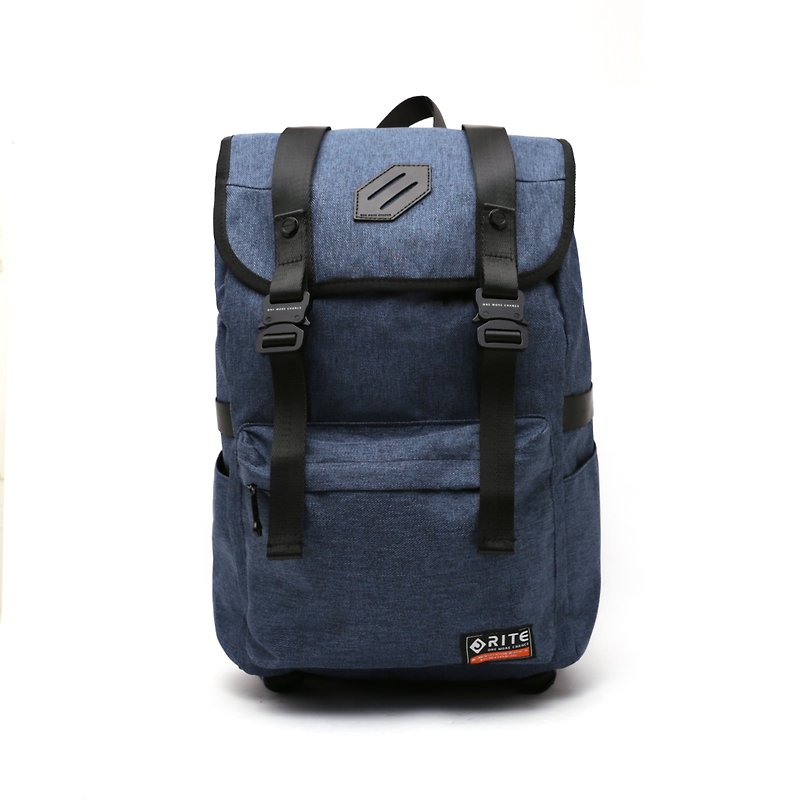 RITE Fashion Trend U01 Air Force Bag 2.0 Deep Denim - Backpacks - Waterproof Material Multicolor