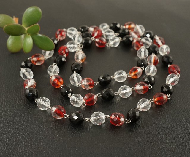 Gemstone Beaded Necklace – Wild Cherry Jewelry