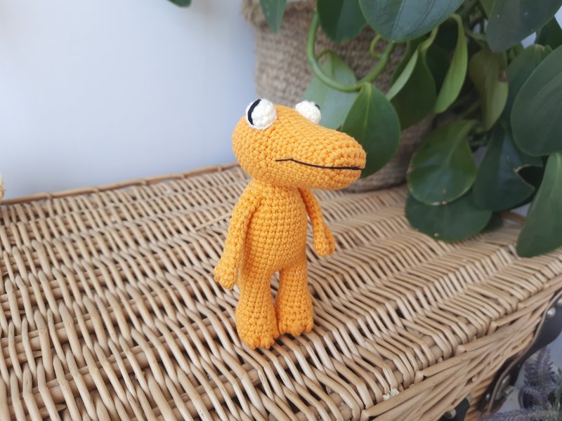 Rainbow friend toys gift. Stuffed doll for kids. Orange rainbow friends Roblox - 寶寶/兒童玩具/玩偶 - 棉．麻 橘色