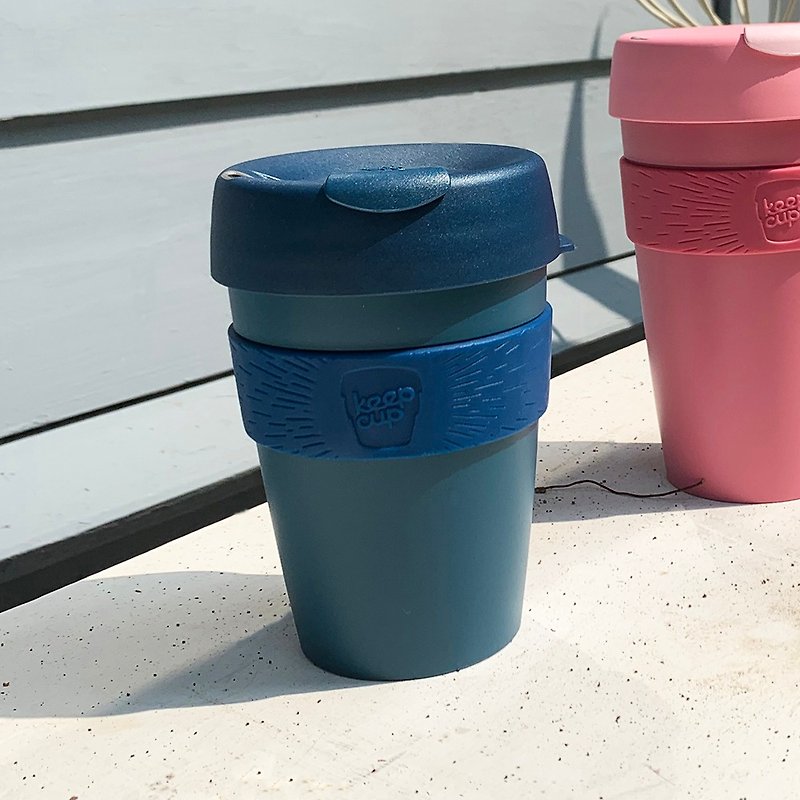 Australian KeepCup Extremely Light Tumbler M-Elegant Blue - Mugs - Plastic Blue