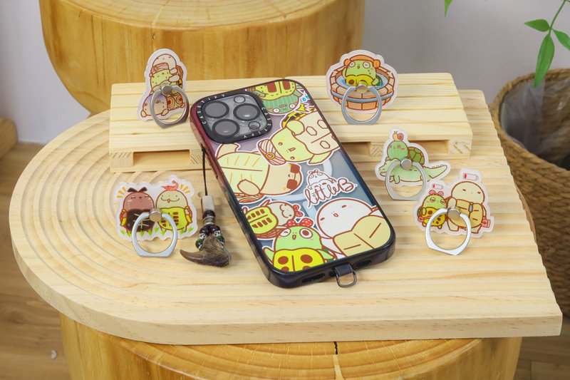 Mobile phone ring buckle-Taiwan and overseas ordering locations - Phone Accessories - Acrylic Transparent