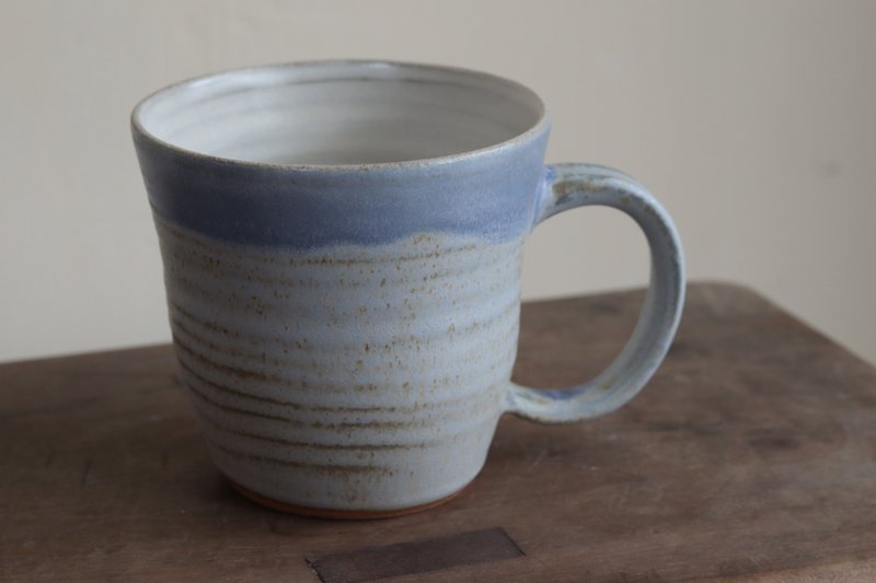 馬克杯-小雪 - 咖啡杯/馬克杯 - 陶 藍色