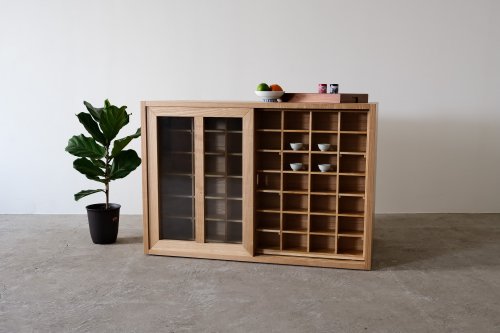 BOKTO || コルクウッド || コレクションキャビネット、陶器