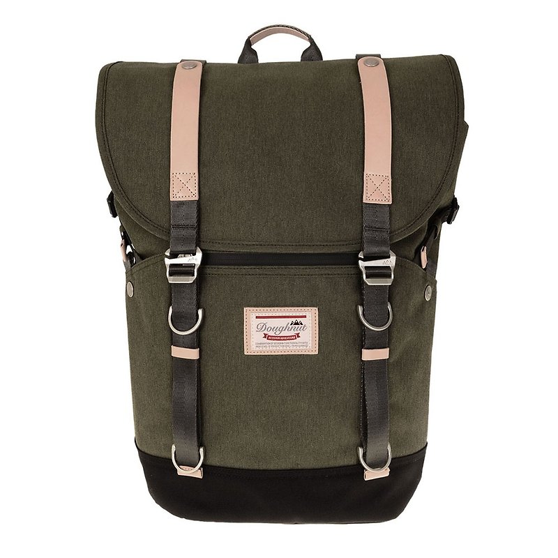 Doughnut Waterproofing Ranger Backpack - Fresh Green - กระเป๋าเป้สะพายหลัง - ไฟเบอร์อื่นๆ สีเขียว