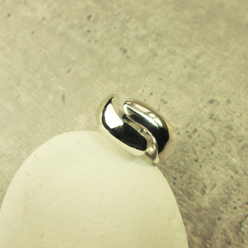 TaiChi ring | mittag jewelry | handmade and made in Taiwan - General Rings - Silver Silver