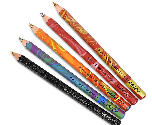 Koh-I-Noor 3406 Magic Jumbo Special Coloured Pencils Blister of 5 