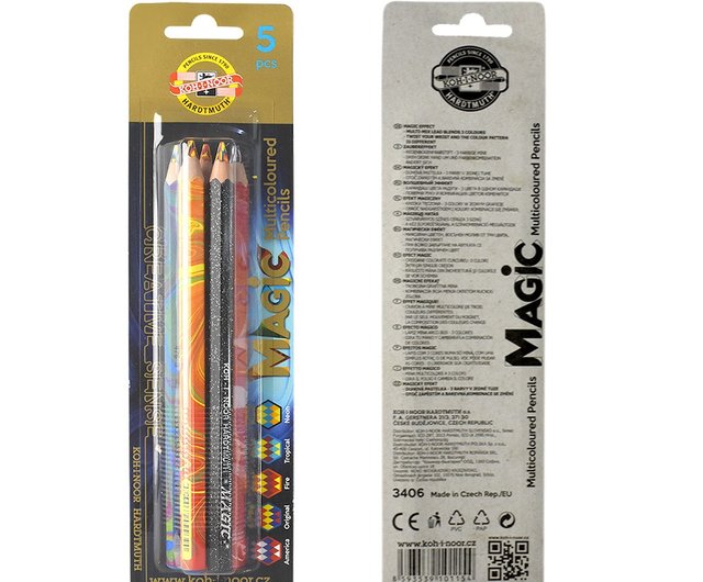 Koh-I-Noor Jumbo Magic FIRE Pencil