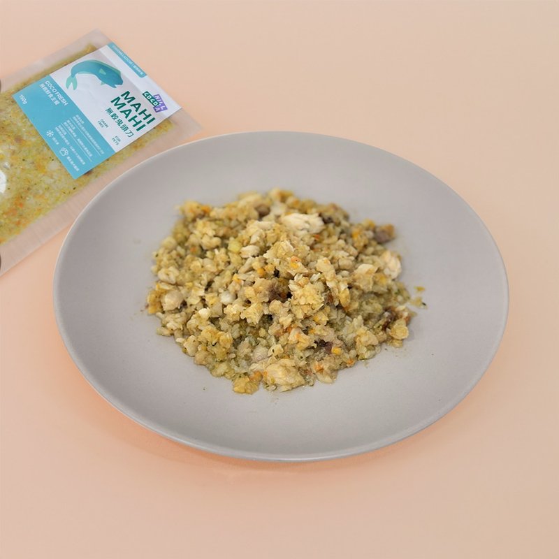 【貓狗主食】寵物無穀鮮食包－鬼頭刀(150g) COCONILLA口口迷 - 貓罐頭/鮮食 - 新鮮食材 綠色