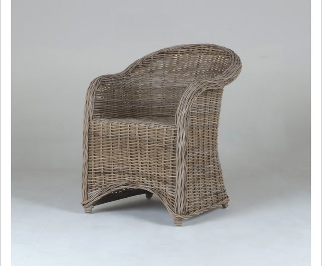 ラタンチェア-編み込みチェア-北欧ラタンチェア/室内椅子/室内用