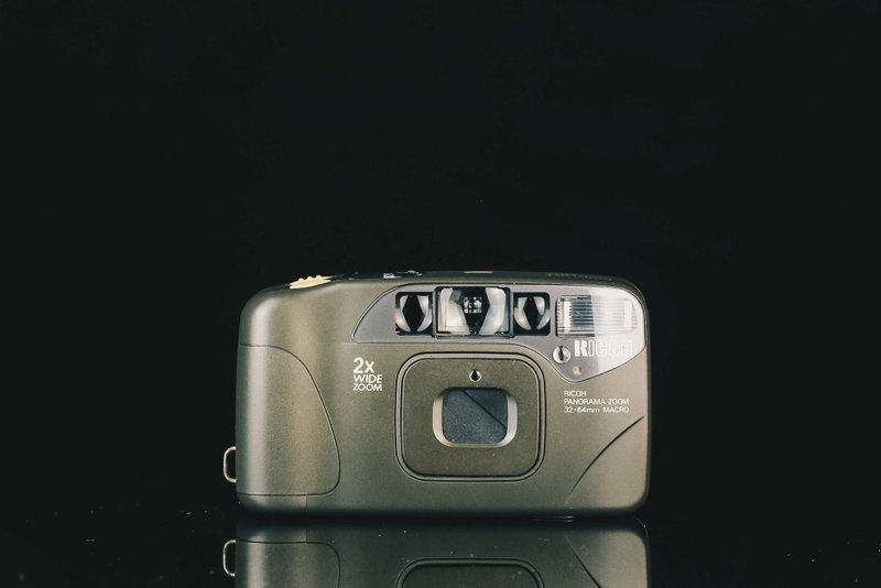 RICOH MyPORT ZOOM 320P #2545 #135底片相機 - 相機/拍立得/底片相機 - 其他金屬 黑色