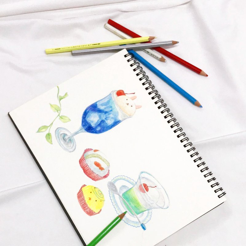 【Workshop(s)】Color Pencil Illustration Lesson-Summer Dessert Feast