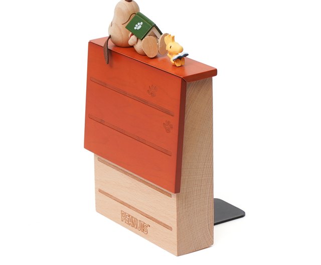 PEANUTS - SNOOPY　ウッドストック　BOOKEND Snoopy & Woodstock】Fun Tape Set / Bookend | Wooderful life