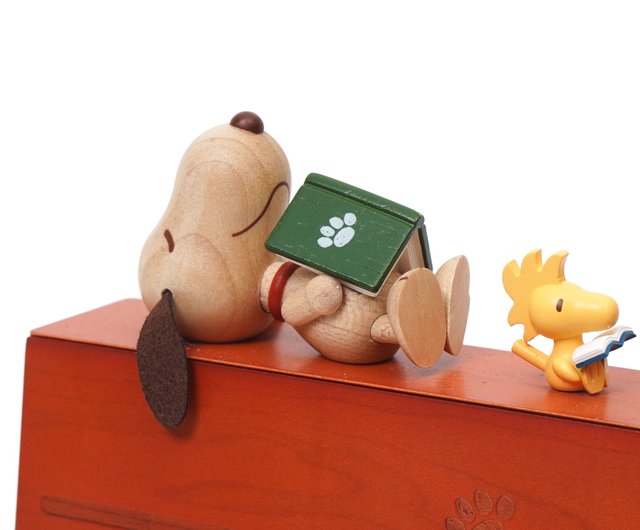 Snoopy & Woodstock】Fun Tape Set / Bookend | Wooderful life