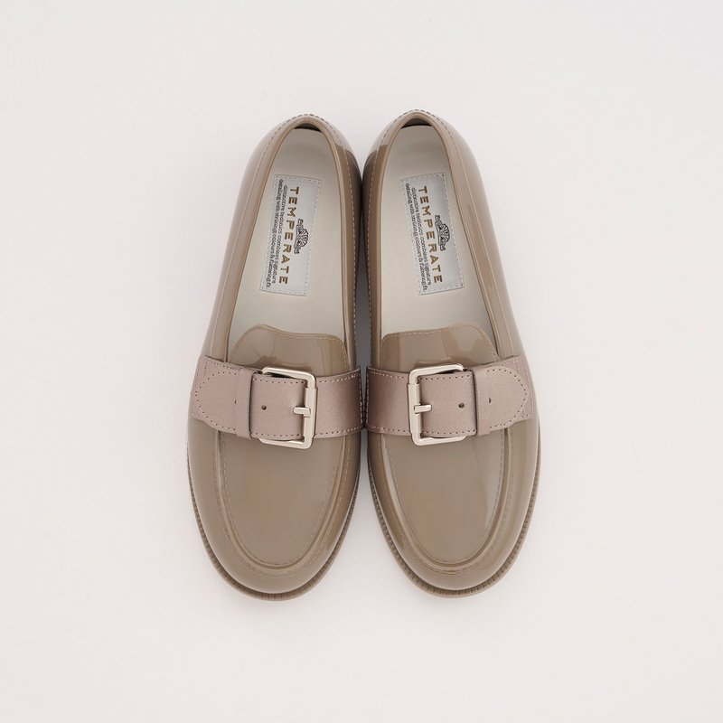 GLEN SLV (GREY)  PVC LOAFER / RAIN SHOES - รองเท้ากันฝน - วัสดุกันนำ้ สีเทา