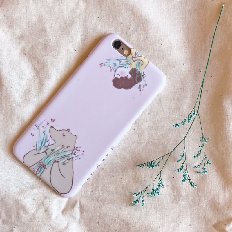 (Added 17.09) ::: 咻 咻 Bear Six Mist Frosted Phone Cases ::: Iphone / Samsung / HTC / SONY - Phone Cases - Plastic 
