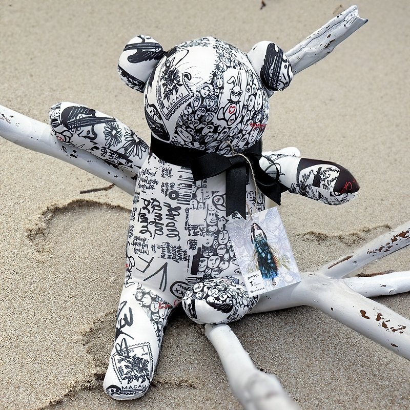 JIN GARDEN - Functional cloth toy bear - ตุ๊กตา - วัสดุอีโค 