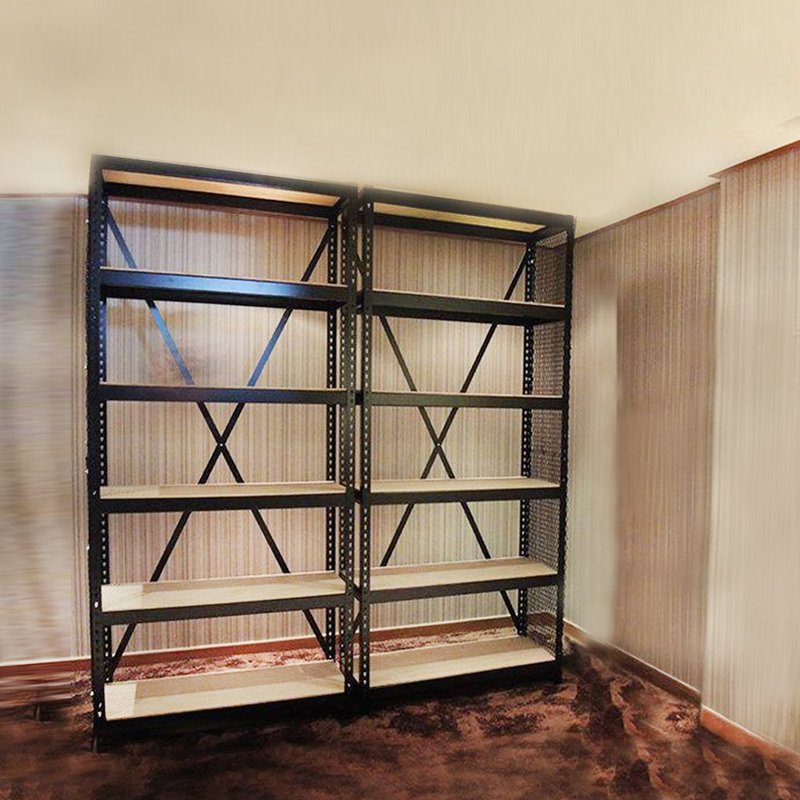 菱格展示櫃(2座/組)105x45x240cm - 層架/置物架/置物籃 - 其他金屬 黑色