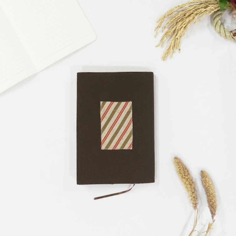 Brown A5/25K bookcloth - Notebooks & Journals - Cotton & Hemp Brown