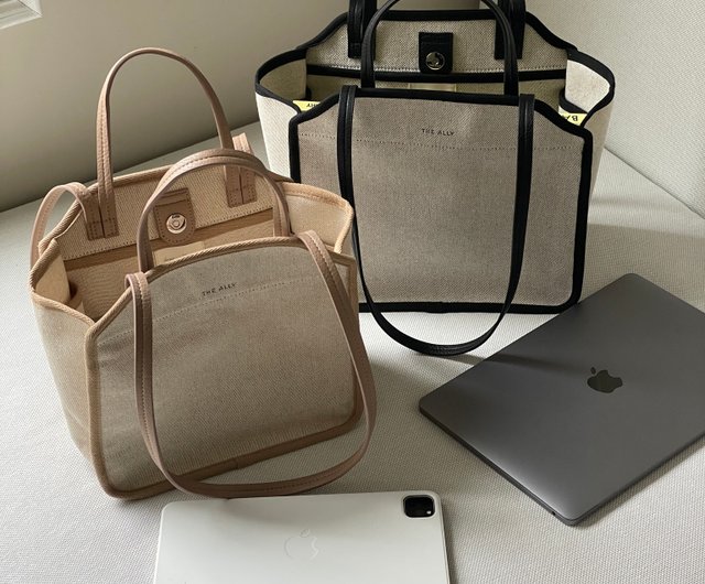 The Ally from Korea | LARGE DANA BAG | Black | 2ways Handbag