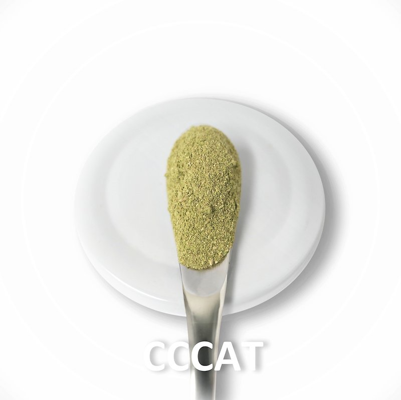 CCCAT ブロッコリー フリーズドライ パウダー - 胃ケア - ペットドライフード・缶詰 - ガラス グリーン